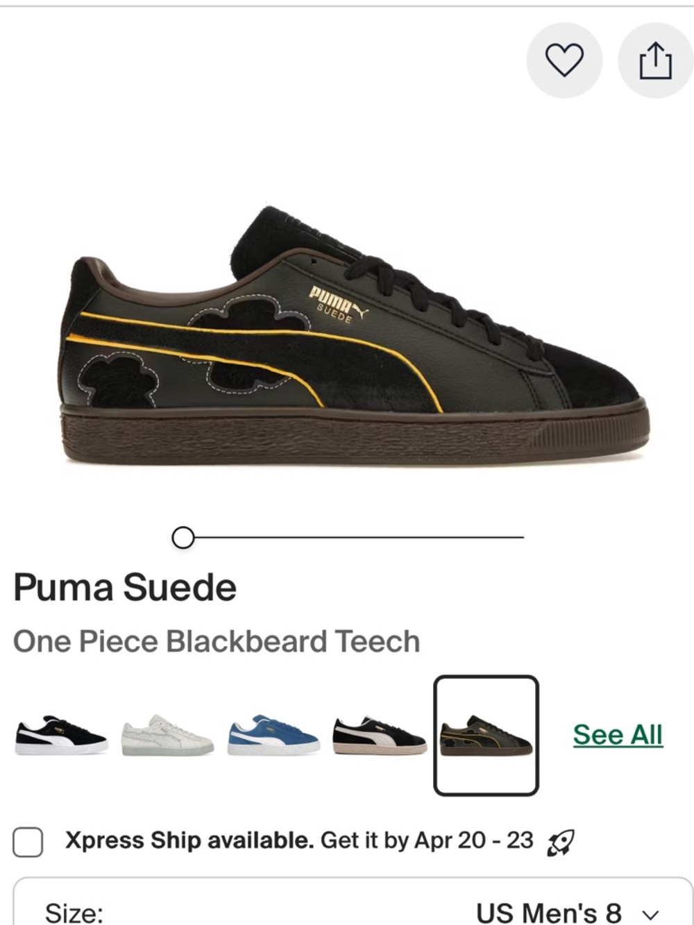 Puma suede NIB